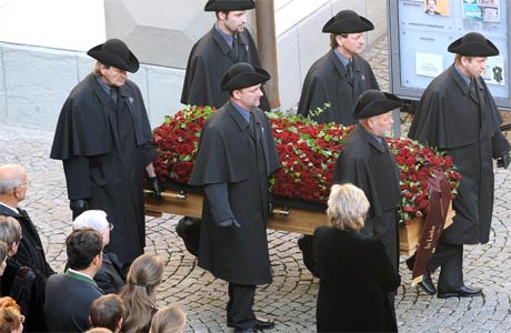 Trauerfeier am Neuen Platz in Klagenfurt